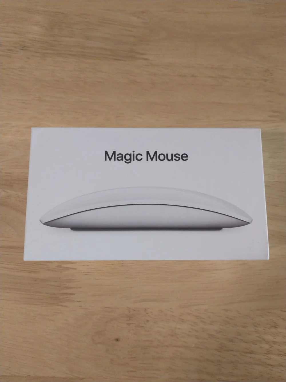 Box Of Genuine White Apple Magic Mouse. Only Box.